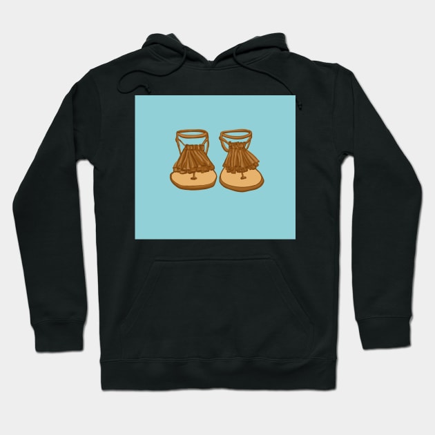 Sandals Hoodie by Kuhtina